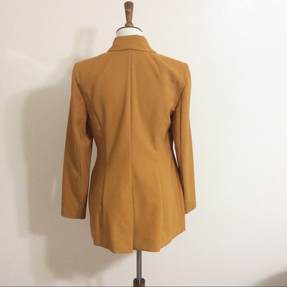 I.N.C. Double-Breasted Blazer Sunshine Rusted Med - Picture 5 of 8